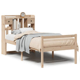 Bookcase Bed without Mattress 100x200 cm Solid Wood Pine 3322051