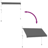 143691 Manual Retractable Awning 350 cm Anthracite