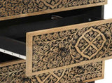 Side Cabinets 2 pcs 60x33x75 cm Solid Wood Mango 3206305