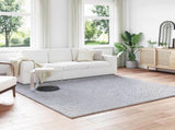 Area Rugs Square SIROLO Grey 240 x 240 cm Polyester 42022774