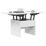 Coffee Table White 55 x 54.5 x 45 cm Engineered wood 887409
