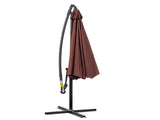 3m Hanging Umbrella Parasol-Coffee T3398P323918