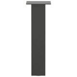 Coffee Table Legs 4 pcs Anthracite 30 cm Steel 4012498