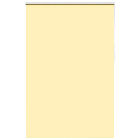 ZNTS Roller Blind Blackout Yellow 155x230 cm Fabric Width 151.6 cm Polyester 4012127