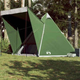 Family Tent Tipi 6-Person Green Waterproof 4009438