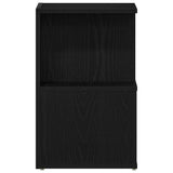 Bedside Cabinet 2 pcs Black Oak 35 x 35 x 55 cm Engineered Wood 862618