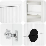 Sideboard VENRAY High Gloss White 35 x 33 x 77.5 cm 8020013