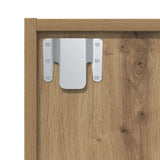 Book Cabinet/TV Cabinet Artisan Oak 36x30x143cm Engineered Wood 855813