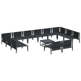Garden Sofa Set Anthracite Steel 3379021
