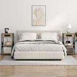 Bedside Cabinet with Shelf 2 pcs Sonoma Oak 41 x 31 x 76 cm 859528