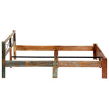 Bed Frame without Mattress Solid Reclaimed Wood 180x200 cm Super King 247668