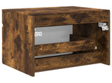 Wall-mounted Bathroom Cabinet Smoked Oak 59 x 44.5 x 50 cm 890637