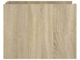 Bedside Cabinet Sonoma Oak 45x50x50 cm Engineered Wood 848299