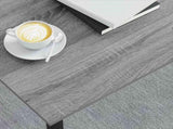 Coffee Table Grey Sonoma 80 x 80 x 45 cm Engineered Wood 892581