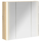 Bathroom Mirror Cabinet Sonoma Oak 63.5 x 15.5 x 60.5 cm 889249
