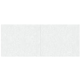 Wall-Mounted Headboard DELFT White Engineered Wood 897185