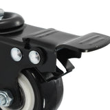 24 pcs Swivel Casters with Brakes 50 mm 277934