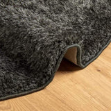 Rug ISTAN High Pile Shiny Look Anthracite 200 cm 375649