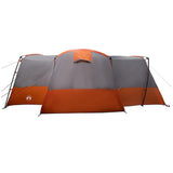 Family Tent 12-Person Grey and Orange 760 x 645 x 230 cm 42004061