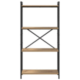 Bookshelf Artisan Oak 60 x 30 x 120 cm Engineered Wood 868394