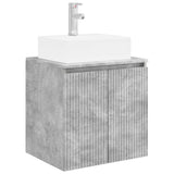 Bathroom Cabinet Set 3 pcs Concrete Grey 49.5 x 41 x 62.5 cm 3405650