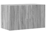 Wall Cabinet Grey Sonoma 80x42.5x64 cm Engineered Wood 846136