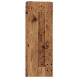 Hanging Wall Cabinet Old Wood 69.5x32.5x90 cm 857045