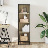 Book Cabinet Sonoma Oak 40x35x139 cm Engineered Wood 849125
