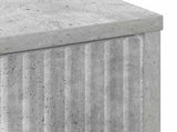 Sideboard Concrete Grey 89.5 x 33 x 82 cm Engineered Wood 883457