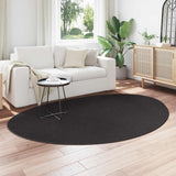 Carpet HUARTE Black 160 x 230 cm Polyester 4103702