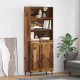 Highboard Old Wood 69.5 x 34 x 180 cm Engineered Wood 3415641