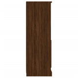 Highboard Brown Oak 36x35.5x103.5 cm Engineered Wood 816327