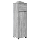 Bathroom Cabinet Grey Sonoma 30.5 x 30 x 101 cm Engineered Wood 888743