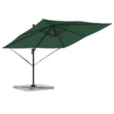 Roma Parasol Green 286 x 284 x 265 cm Aluminium and Polyester 42003336