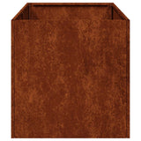 Garden Planter Rusty 40 x 80 x 40 cm 860737