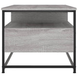Coffee Table Grey Sonoma 100x51x45 cm Engineered Wood 835287