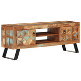 TV Cabinet 112x30x45 cm Solid Wood Reclaimed 354321
