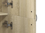 File Cabinet Sonoma Oak 60x32x153 cm Engineered Wood 3276646