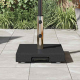 Parasol Base Black 41 x 41 x 37 cm Granite 42002809