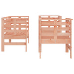 ZNTS 3 Piece Garden Lounge Set Solid Wood Douglas 825147