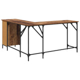 Desk Old Wood 141 x 141 x 75 cm Engineered Wood 882875