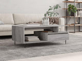Coffee Table Grey Sonoma 90x49x45 cm Engineered Wood 831026