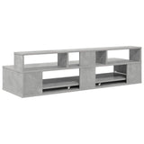 Studio Desk Concrete Grey 110 x 42.5 x 36 cm Engineered Wood 8006735