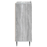 Sideboard Grey Sonoma 66 x 34.5 x 92 cm Engineered Wood 894411