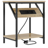 Bedside Cabinet 2 pcs Sonoma Oak 38 x 30 x 48 cm 859583