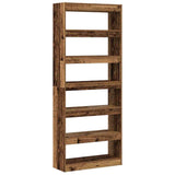 Book Cabinet Old Wood 80 x 30 x 198 cm Engineered Wood 3333921