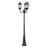 Garden Light Bronze 61 x 53 x 235 cm Aluminium and Glass 42000335