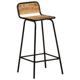 Bar Chairs 2 pcs Solid Mango Wood 321953