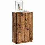 Shoe Cabinet Old Wood 59x35x100.5 cm Engineered Wood 856993