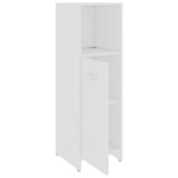 4 Piece Bathroom Furniture Set White Engineered Wood 3056880